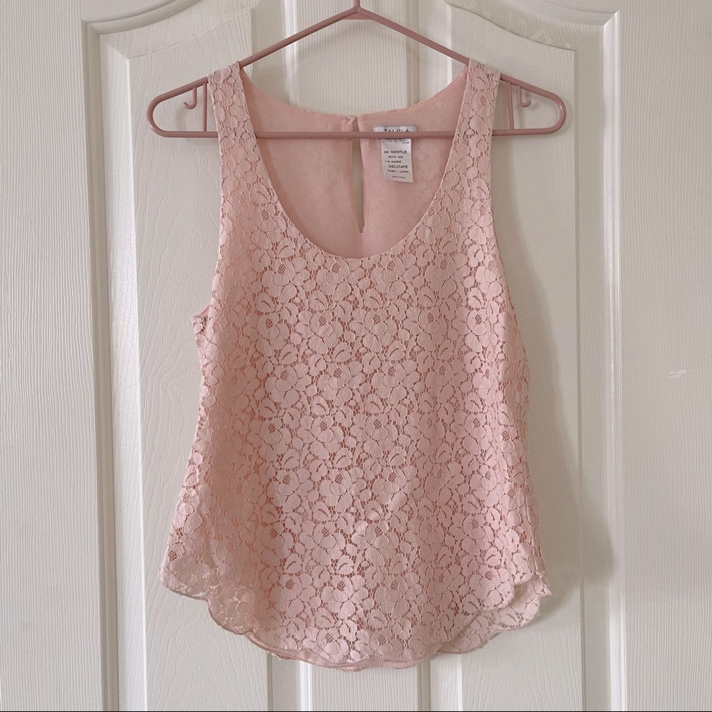Aritzia Talula Betty Lace Blouse